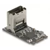 Placa adaptadora DELOCK interna M.2 para Mini-SAS 64260, host M.2, saída Mini-SAS, JMicron JMB585, preto, LED