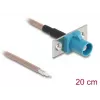 Cabo coaxial DELOCK 90726 RG-316/U 0,2 m com ficha FAKRA Z
