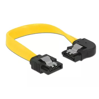 Cabo SATA DeLOCK 83957 0,1 m 7 pinos preto amarelo