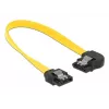 Cabo SATA DeLOCK 83958 0,2 m SATA 7 pinos preto amarelo
