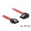 Cabo SATA DeLOCK 83962 0,2 m SATA 7 pinos vermelho
