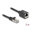 Cabo de rede DeLOCK 90317 RJ-45 Cat6a 3 m preto
