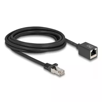 Cabo de rede DeLOCK 90317 RJ-45 Cat6a 3 m preto