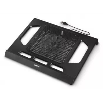 Hama Base de arrefecimento para portátil preta 39,6 cm (15,6 polegadas)