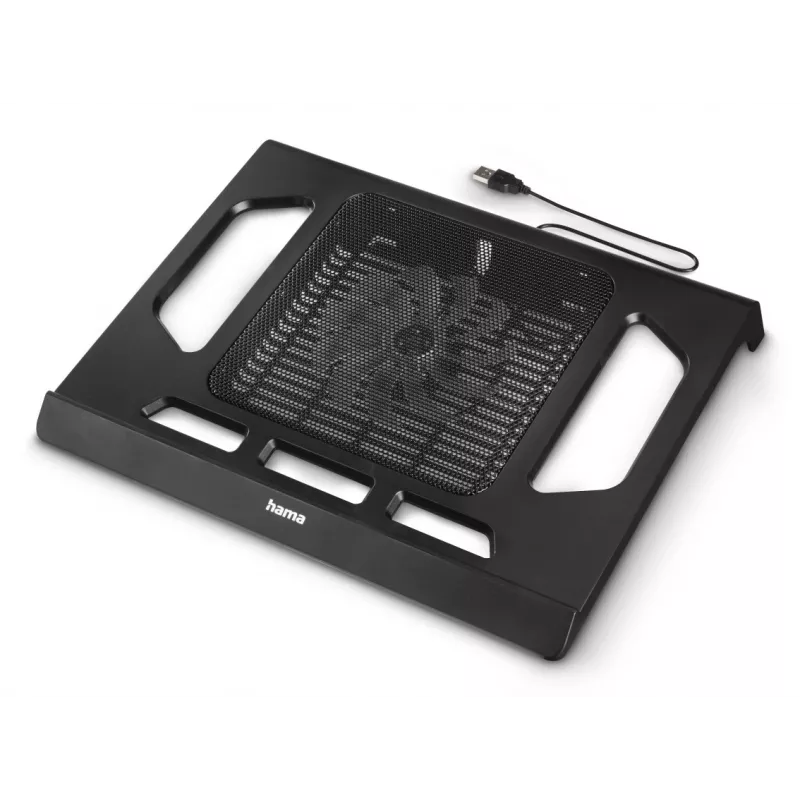 Hama Base de arrefecimento para portátil preta 39,6 cm (15,6 polegadas)