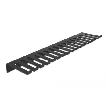 Suporte para cabos DeLOCK 325 x 90 mm preto