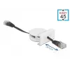 Cabo de passagem de rede DeLOCK Easy 45 módulo RJ45 Cat.5e preto