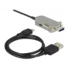 Cabo USB DeLOCK 50 m USB 3.0-A + USB Micro-B