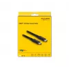 Cabo coaxial USB4 DeLOCK 40 Gbit/s 1,2 m USB PD 3.1 240 W