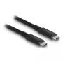 Cabo coaxial USB4 DeLOCK 40 Gbit/s 1,2 m USB PD 3.1 240 W