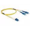 Cabo de fibra ótica DeLOCK 1 m LC-SC 84609