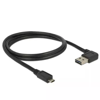 Cabo USB DeLOCK 85165 USB 2.0 1m USB A Micro-USB B preto