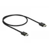 Cabo HDMI DeLOCK coaxial High Speed 48 Gbps 8K 60 Hz 0,5 m
