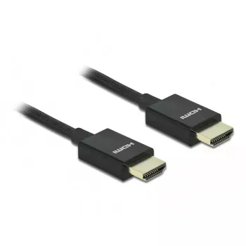 Cabo HDMI DeLOCK coaxial High Speed 48 Gbps 8K 60 Hz 0,5 m