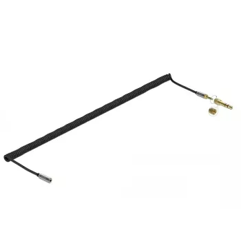 Cabo de extensão de áudio DELOCK 85834 — 3,5 mm ficha macho para 3,5 mm conector fêmea, contactos dourados, 5 m, preto