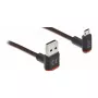 Cabo USB DeLOCK EASY-USB 2.0 Type-A para Micro-B macho 2 m preto