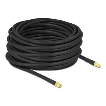Cabo de antena DeLOCK SMA macho para SMA fêmea LMR/CFD300 15 m