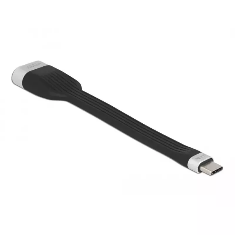 Cabo plano FPC DeLOCK 86729 USB Type-C para HDMI 4K 60 Hz 0,135 m