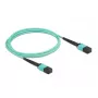 Cabo de fibra ótica MPO fêmea para MPO fêmea 12 fibras DeLOCK 86957