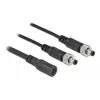 Cabo divisor DC DeLOCK 86571 5,5 x 2,1 mm