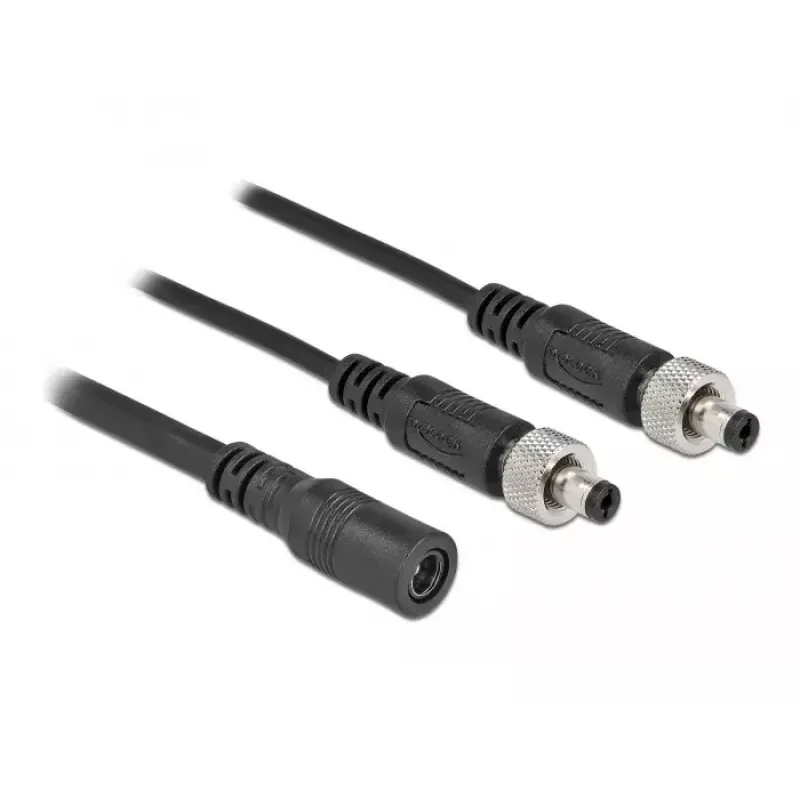Cabo divisor DC DeLOCK 86571 5,5 x 2,1 mm