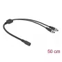 Cabo divisor DC DeLOCK 86571 5,5 x 2,1 mm