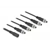 Cabo divisor DeLOCK 86590 5,5 x 2,1 mm 1 x conector fêmea para 5 x conector macho aparafusável