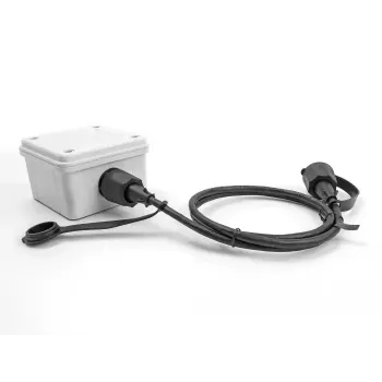 Cabo de rede DeLOCK RJ45 macho para RJ45 macho Cat.6 STP 3 m IP68 à prova de água