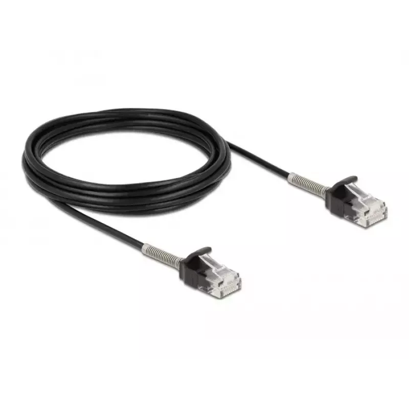 Cabo RJ45 macho para RJ45 macho com proteção anti-dobras DeLOCK 87021