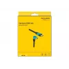 Cabo HDMI DeLOCK 86993 3 m HDMI tipo A standard preto azul