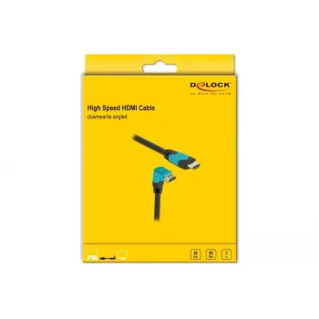 Cabo HDMI DeLOCK 86993 3 m HDMI Type A standard preto azul