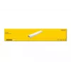 Calha para cabos DeLOCK 20885 montagem sob secretária 63 x 28 mm branco 2 unid.