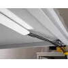 Calha para cabos DeLOCK 20885 montagem sob secretária 63 x 28 mm branco 2 unid.