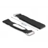 Abraçadeira de cabos com velcro DeLOCK 203x20mm preto 5 unid.