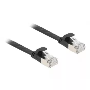Cabo de rede DeLOCK 81163 RJ-45 Cat6a 1 m preto