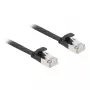 DeLOCK 81165 RJ-45 Cat6a 2 m preto