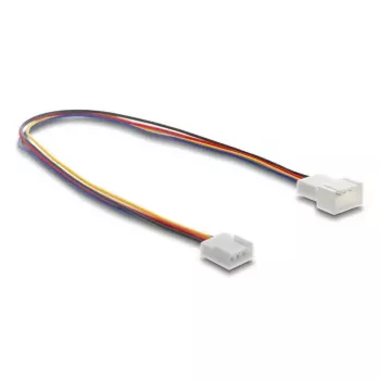 Extensão de cabo DELOCK 90871 para sistemas de refrigeração de computador, PVC, 1,3 mm de diâmetro, multicolor