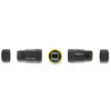 Adaptador de acoplamento DELOCK conector fêmea RJ45 a conector fêmea RJ45 com rosca M23, Cat.6a/Cat.7, IP68, preto