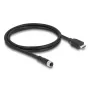 Cabo DELOCK M12 codificação A 17 pinos (conector fêmea) para HDMI (conector macho) — 1 m, preto