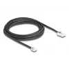 DeLOCK 88038 cabo telefónico 5 m preto RJ-45 RJ-11