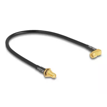 Cabo coaxial DeLOCK 12110 0,3 m SMA preto