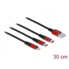 Cabo de carregamento USB 3-em-1 DeLOCK 86708