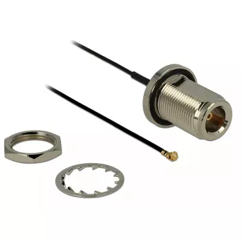 Cabo coaxial DeLOCK 0,13 m N/MHF U.FL