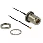 Cabo coaxial DeLOCK 0,13 m N/MHF U.FL