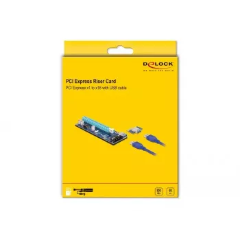 Riser Card PCI Express x1 para x16 DeLOCK 41430