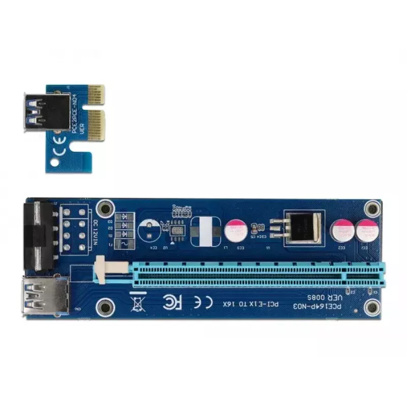 Riser Card PCI Express x1 para x16 DeLOCK 41430