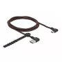 Cabo USB Type-A macho para USB Type-C macho angular esquerda/direita 1,5 m DeLOCK 85282