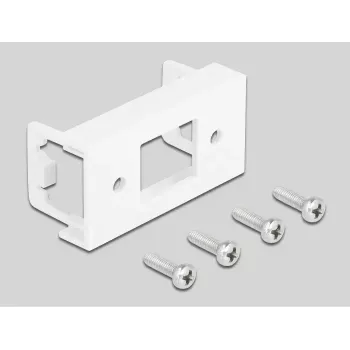 DeLOCK cabo de extensão de rede Cat.6A 50 cm S/FTP RJ45 preto