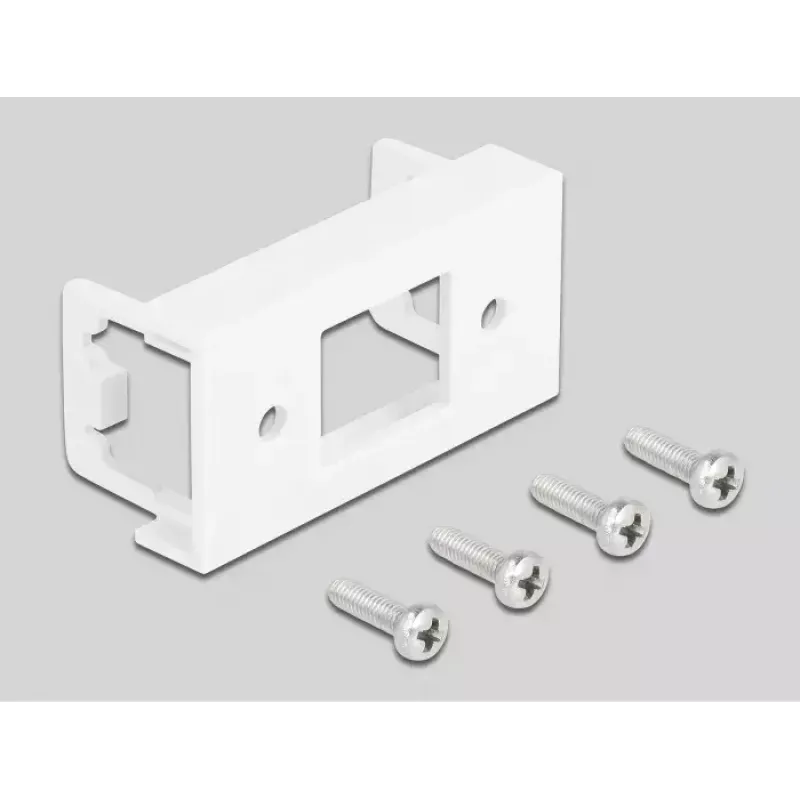 DeLOCK cabo de extensão de rede Cat.6A 50 cm S/FTP RJ45 preto
