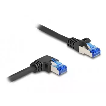 Cabo de rede DeLOCK RJ45 Cat.6A S/FTP 3 m preto